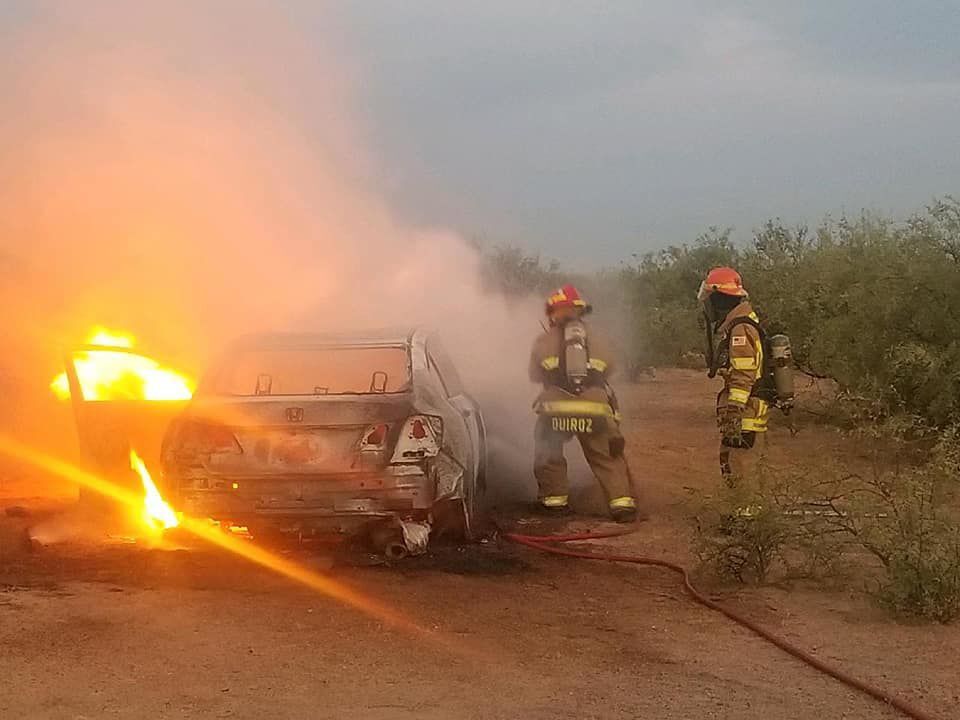 Eloy Vehicle Fire